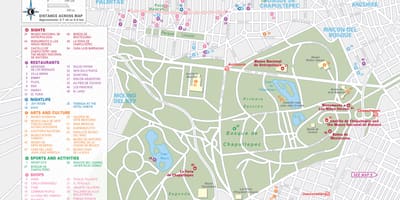Карта Поланко Мексико Сити 