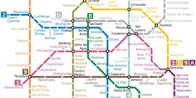 Мексико сити картата корк 